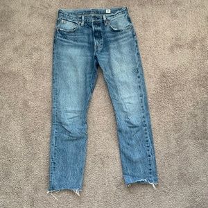 Levi's 501 Faded Blue Jeans Size 27
